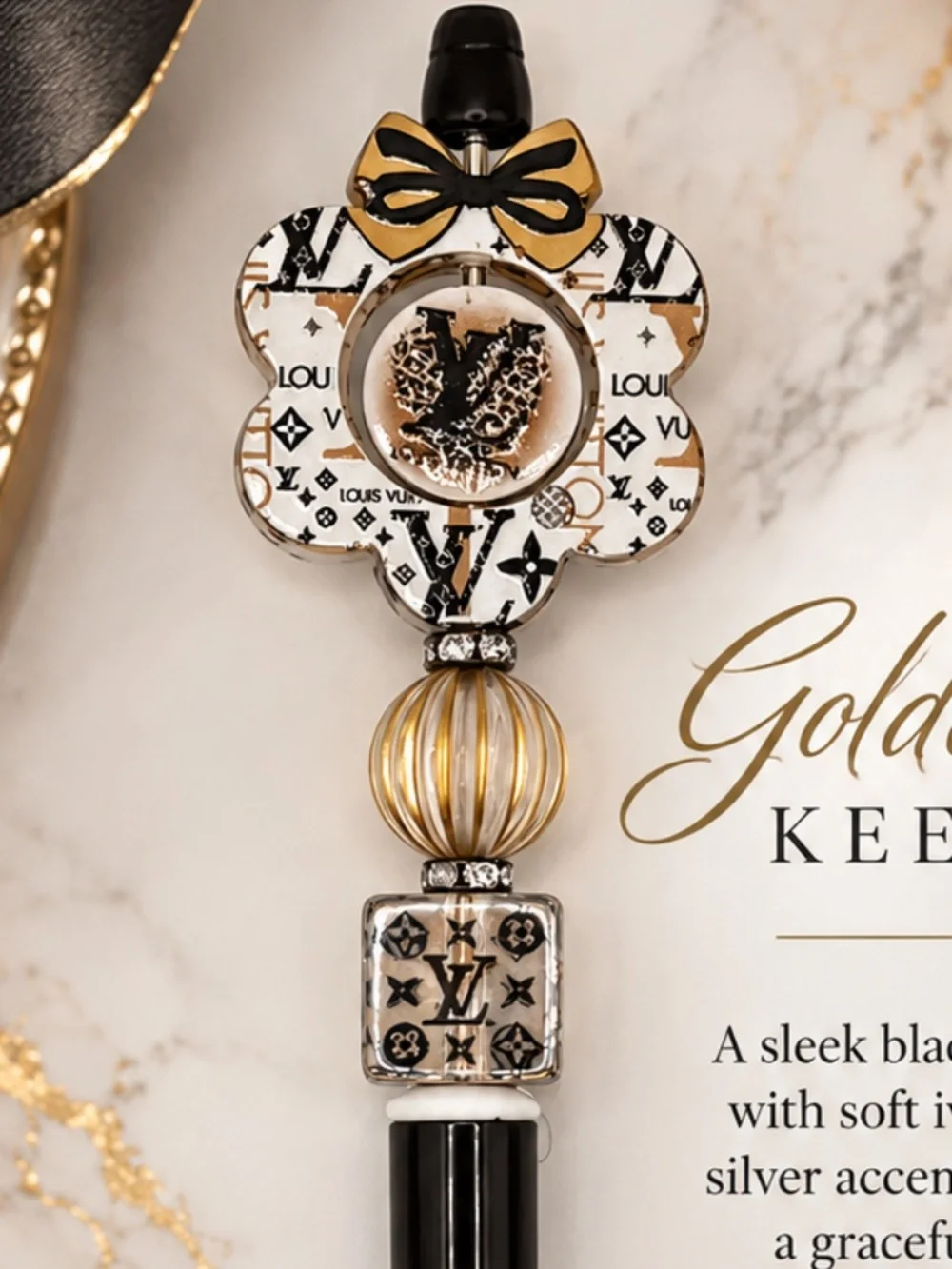 Golden Bow Keepsake Pen